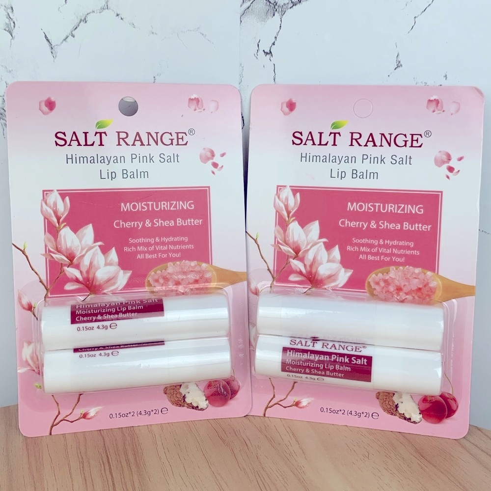 🔥5/$25🔥Salt Range Himalayan Pink Salt Lip Balms